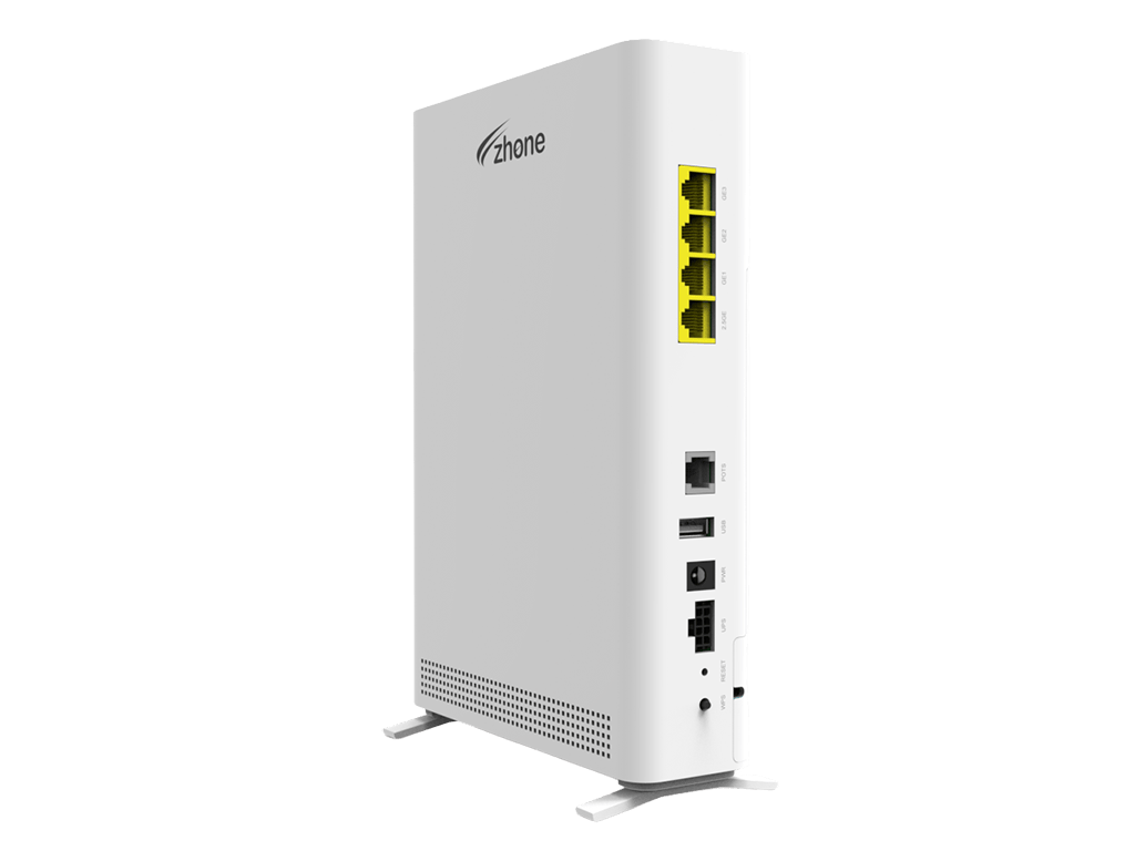 2467GN, Intelligent 802.11ax G-Series ONT enables subscribers to enjoy multi-gigabit multimedia services over wired and wireless with Zhone leading-edge GPON technology.